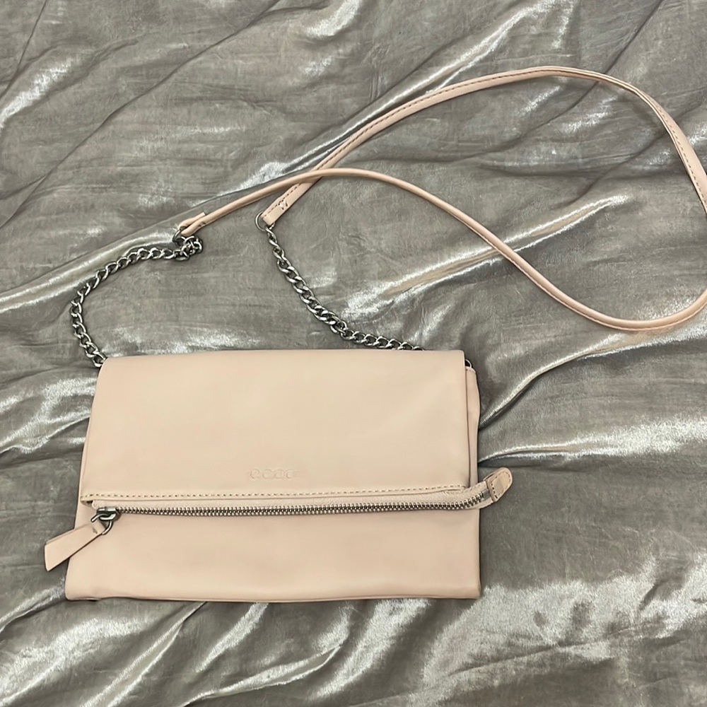 pink ecco crossbody bag